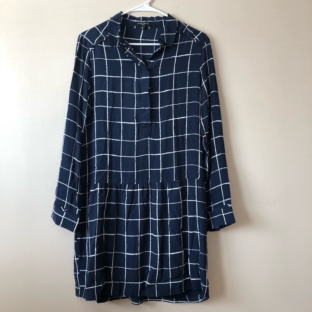 Galeries Lafayette women’s blue casual dress size 38 (US size 6)
